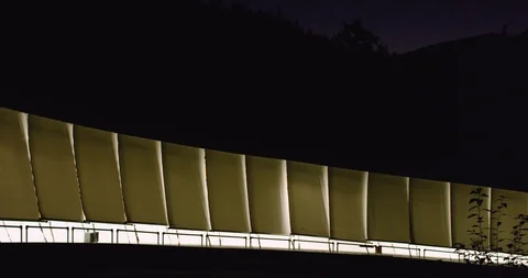 Bobsled Track 07 Stock Footage 126430594