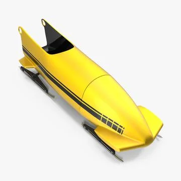 Bobsled Two Person Generic 3D Model
