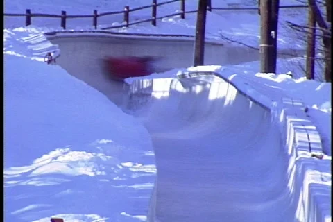 Bobsled2 Stock Footage 921678