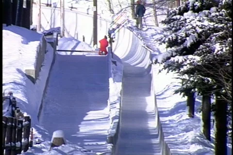 Bobsled3 Stock Footage 921682