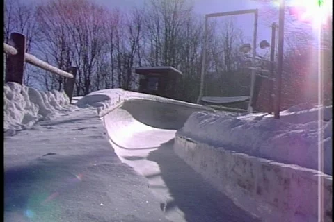Bobsled4 Stock Footage 921688