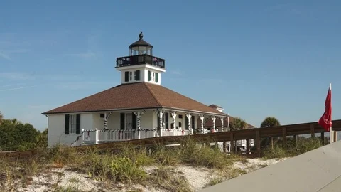 Boca Grande Lighthouse Stock Footage 94271856
