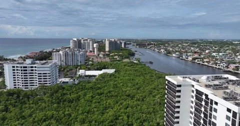 Boca Raton Sail Boat Condos and Homes 2024 3 Stock-Footage 277547545