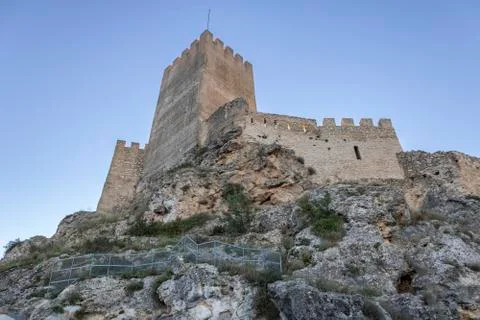 Bocairent castle Stock Photos