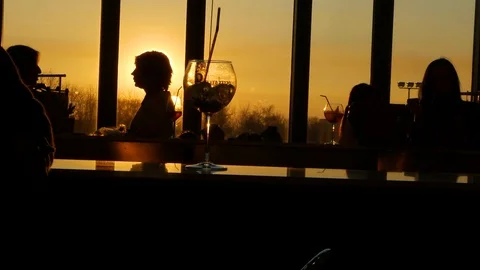 Bocal on the sunset Stock Footage 105501278