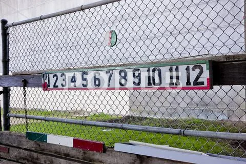 Bocce Ball Court, San Francisco Stock Photos