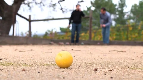 Bocce ball2 Stock Footage 95003713