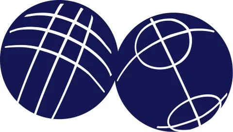 Bocce Balls Stock Illustration