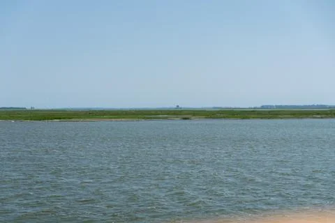 Bodden landscape Stock Photos