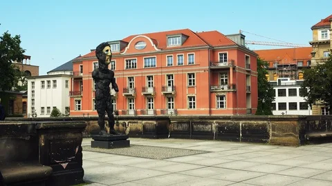 The Bode Museum in Berlin. 4K. Video stock 108638552