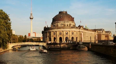 Bode museum  berlin Stock Footage 8679188