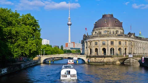 Bode museum Berlin, Germany Stock Footage 25488695