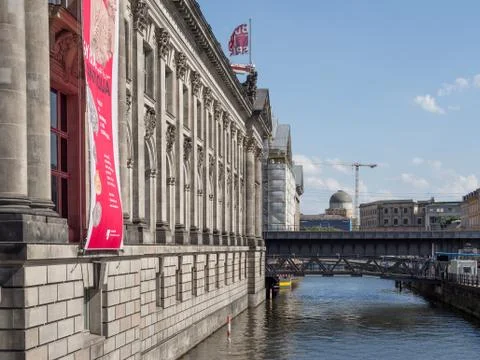 Bode Museum In Berlin Foto stock