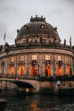 The Bode Museum facade Stock Photos