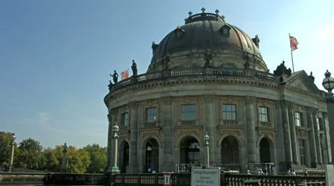 Bode museum on museum island Berlin Germany Stock Footage 45253220