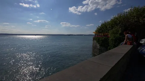 Bodensee coast in Germany 4K Stock Footage 69856755
