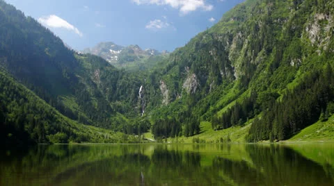 Bodensee lake in Austrian Alps Video stock 25797836