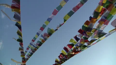 Bodhanath Kathmandu 15 Stock Footage