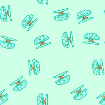Bodhi tree buddhism vector seamless pattern 스톡 일러스트