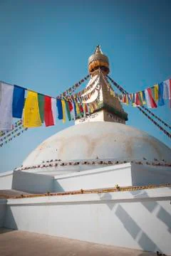 Bodhnath stupa Stock Photos