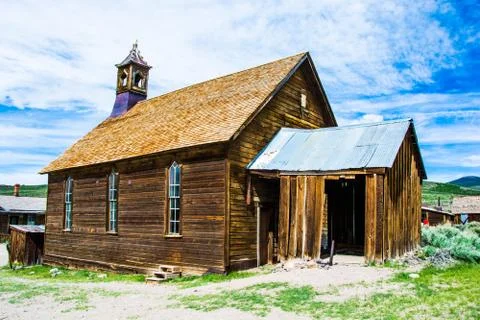 Bodie Ghost Town Stock Photos