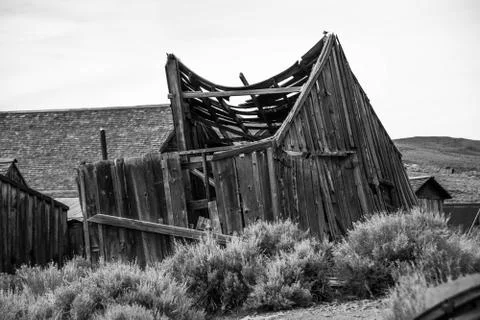 Bodie Ghost Town Stock Photos