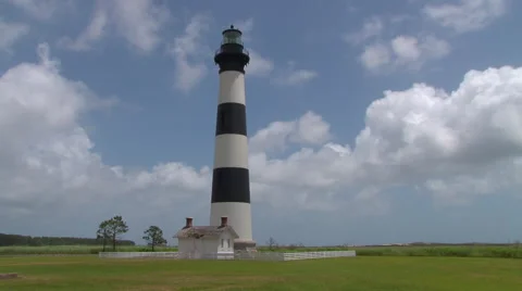 Bodie Island Lighthouse Stock Footage 40001526