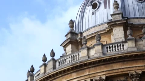 Bodlean Library Tilt Video stock 46371891