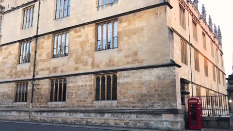 Bodleian Library Stock Footage 112384777
