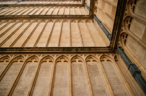Bodleian Library Wall Stock Photos