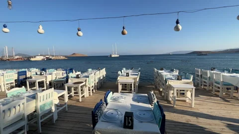 Bodrum Beach Club Stock-Footage 205725447
