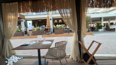 Bodrum Beach Club View Stock Footage 220799131