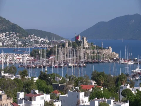 Bodrum Castle Stock Footage 75448591