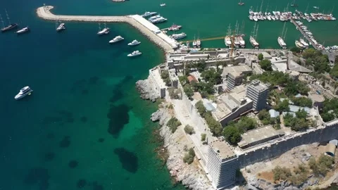 Bodrum castle Stock Footage 146516909
