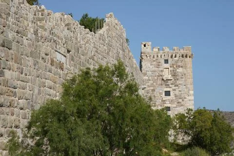 Bodrum Castle in Turkey Stock Photos