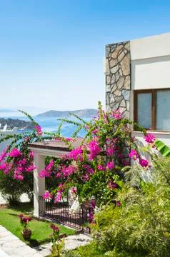 Bodrum House Stock Photos