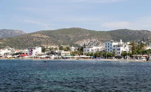 Bodrum Town in Turkey Stock Photos