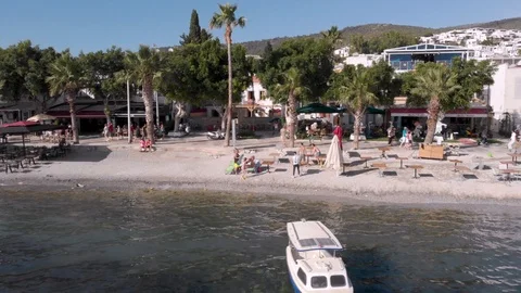 Bodrum Turkey Aerial View Stock Footage 109365957