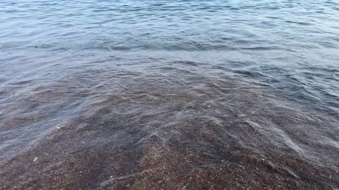 Bodrum Turkey Breaking Waves Stock Footage 219738388