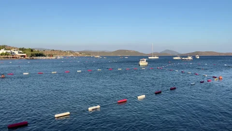 Bodrum Turkey Sea View Stock Footage 205572051