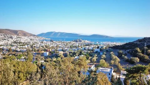 Bodrum Turkey,tiny house ,dance and black white pictures Stock Photos