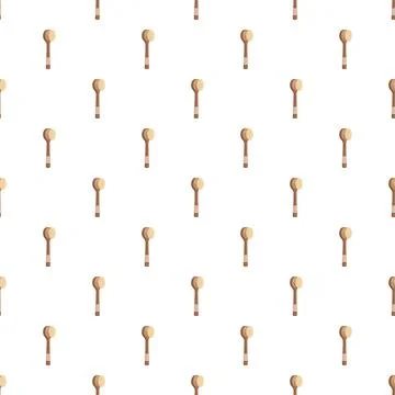 Body brush pattern for spa and wellness concept Stock Illustration