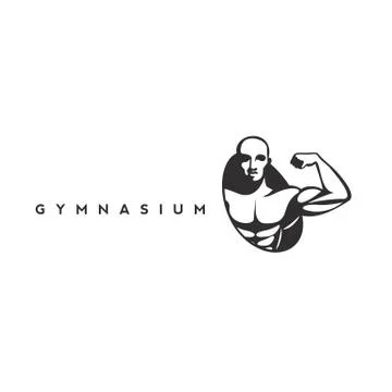 A body builder icon vector illustration Stock Illustration