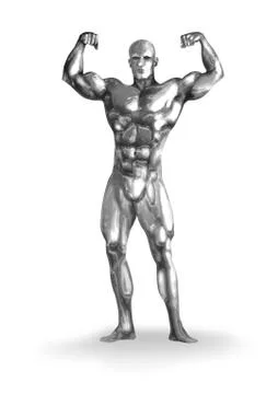 Body Builder Stock Illustration