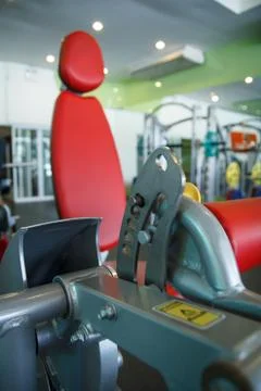Body building machine Foto stock