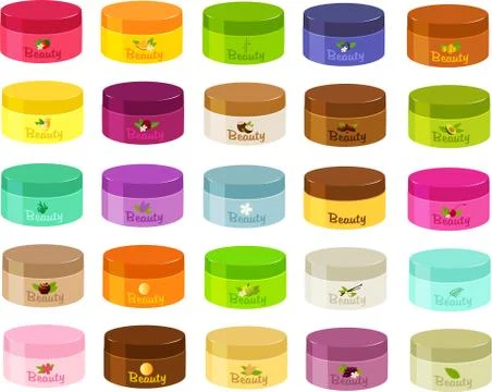 Body butter Stock Illustration
