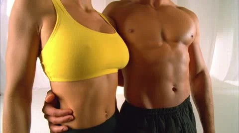 BODY COUPLE7 POSE 02 Stock Footage 10799917