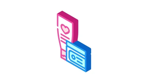 Body cream cosmetic isometric icon animation Stock Footage 327294553