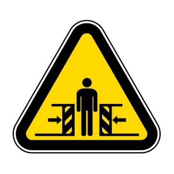 Body Crush Force From Two Sides Symbol Sign, Vector Illustration, Isolate On  Stock Illustration