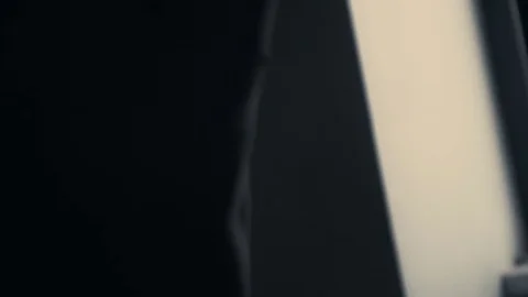 Body of the dancer man in darkness Video stock 77382797